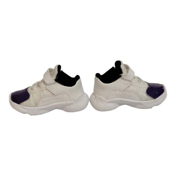 Jordan 11 CMFT Low Bred Toddler Sneakers Size 4C Purple/White - Picture 6 of 12